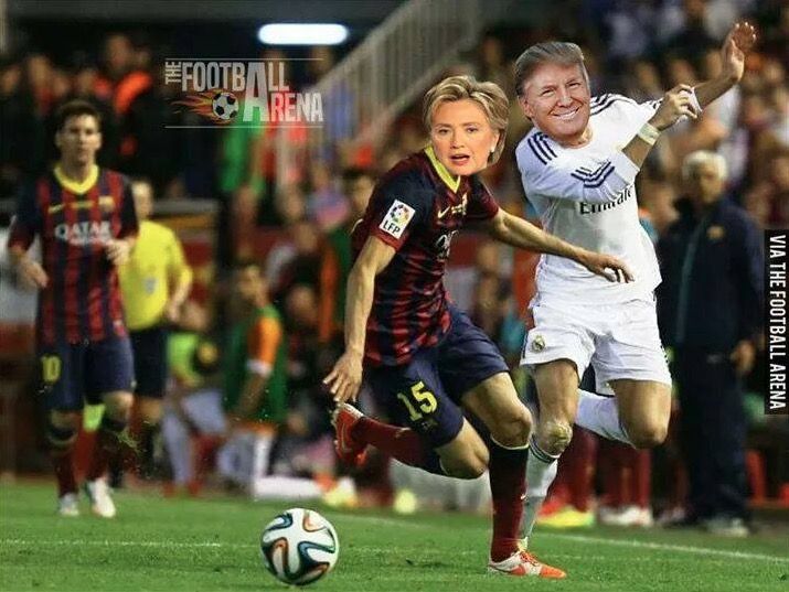 Internetul a EXPLODAT dupa victoria lui Trump! Cum au ajuns Messi, Ronaldo si Gerrard in cursa pentru presedintia americana! FOTO_1