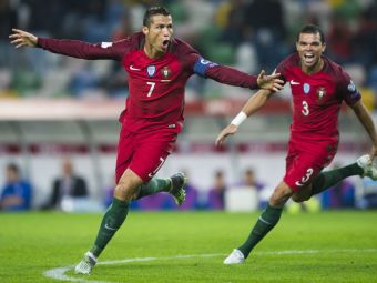 
	Dubla cu Letonia l-a facut golgheterul preliminariilor: Cristiano Ronaldo, la egalitate cu Lewandowski dupa ce Portugalia a invins cu 4-1. VIDEO
