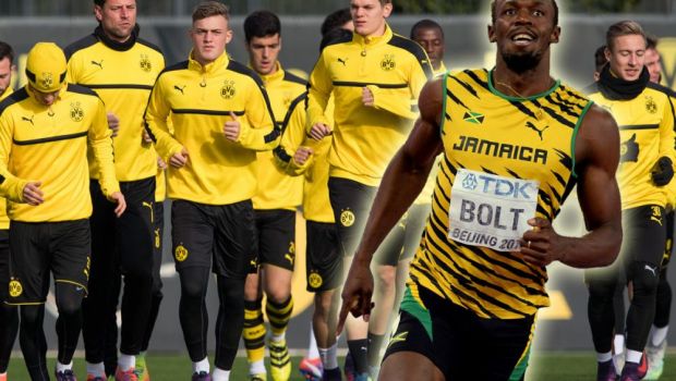 
	&quot;Nu glumim, Usain Bolt vine la noi&quot;. Seful Borussiei Dortmund anunta cand va merge jamaicanul langa Aubameyang si Reus
