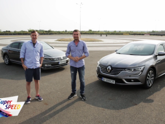TEST COMPARATIV: Volkswagen Passat vs Renault Talisman! Afla care e mai bun de la Giurgea si Bratu. VIDEO