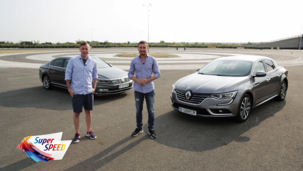 TEST COMPARATIV: Volkswagen Passat vs Renault Talisman! Afla care e mai bun de la Giurgea si Bratu. VIDEO