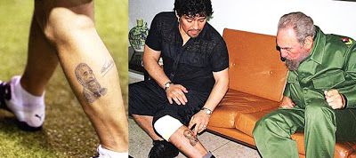 FIDEL CASTRO a murit | Ce ii transmitea Maradona, omul care si-a tatuat chipul liderului cubanez, in ultima scrisoare publica_3