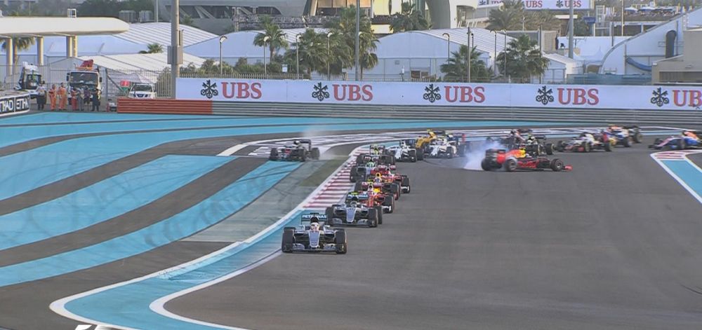 Hamilton castiga la Abu Dhabi, dar pierde titlul mondial! Nico Rosberg, NOUL CAMPION MONDIAL! | Button abandoneaza in ultima cursa din cariera_9