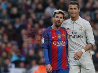 
	De ce nu s-au vazut Ronaldo si Messi pe teren? Pentru c-au fost prea ocupati sa stea impreuna :) Imagini rar vazute cu cei doi rivali, in meciul de aseara
