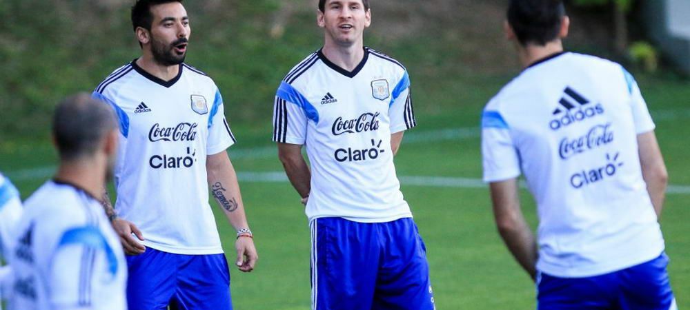 Lionel Messi Ezequiel Lavezzi