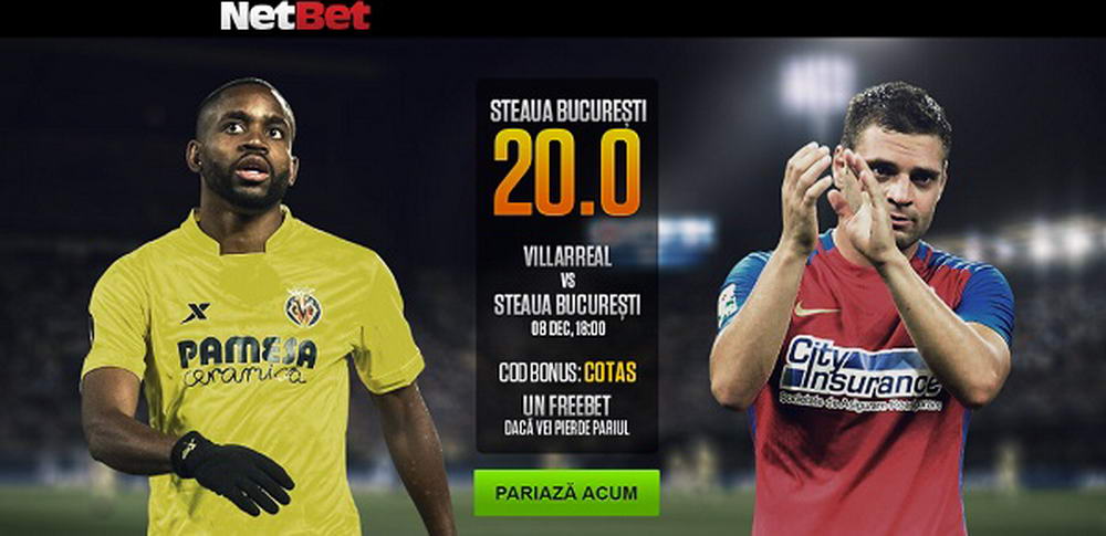 Bomba la pariuri: Cota 20 pentru Steaua sa invinga Villareal! Cota 10 Real si Barcelona!_3