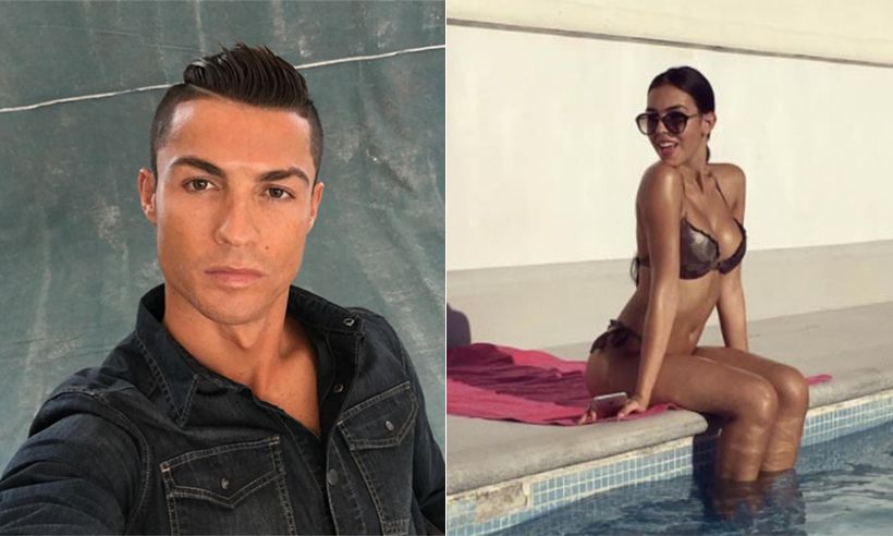 FOTO INCENDIAR! Cum arata noua iubita a lui Cristiano Ronaldo! A venit cu ea la VIP la ultimul meci al Realului. E prima lor aparitie impreuna in public_8