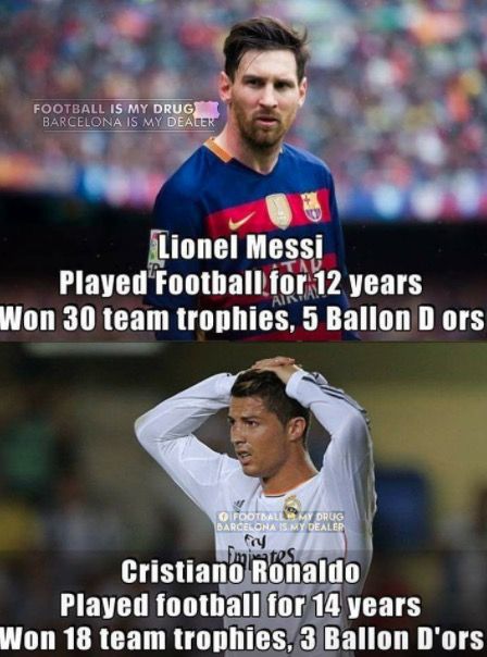FOTO SENZATIONAL! Cele mai tari poante de pe internet dupa ce Cristiano Ronaldo a luat Balonul de Aur! Cum rade Messi de el :)_10