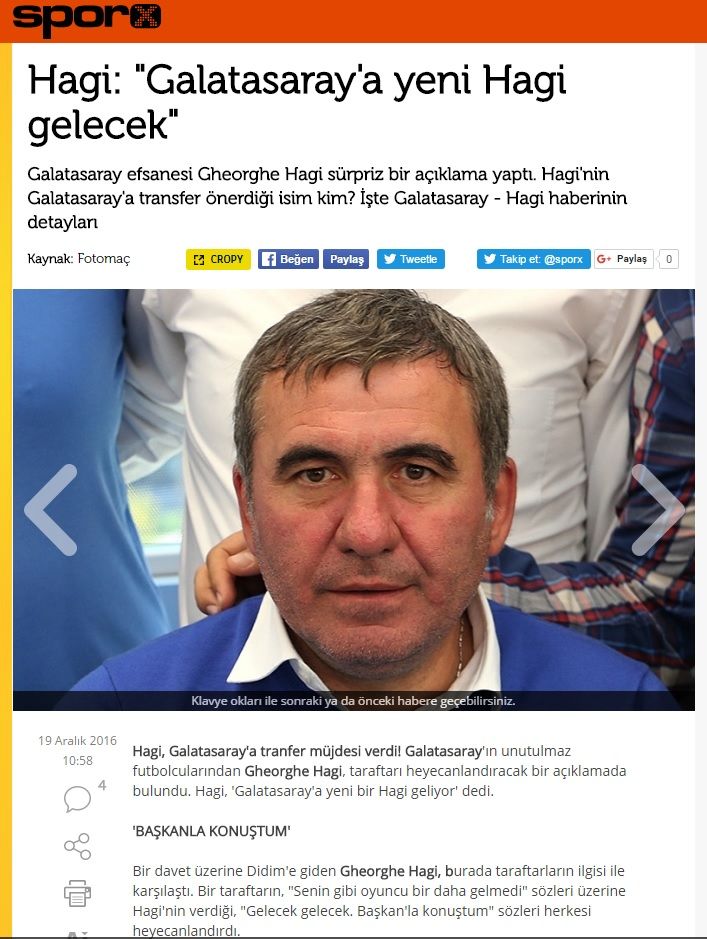"Noul Hagi va veni la Galatasaray!" Pustiul din Romania pe care "Regele" il anunta in Turcia_2
