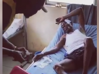 
	Imagini impresionante cu Muniru de la Steaua: a impartit bani si sticle de apa intr-un spital din Ghana VIDEO
