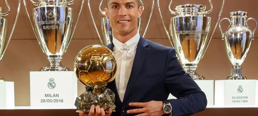 Balonul de Aur Cristiano Ronaldo
