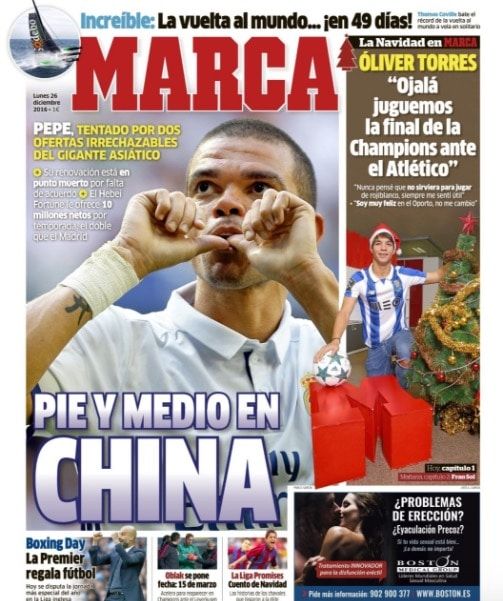 SALARIUL GALACTIC cu care Pepe este chemat sa joace in China! I-au oferit dublu fata de Real Madrid_1