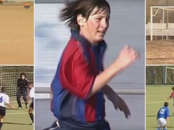 Cadoul de Craciun oferit de Barca fanilor: cele mai tari faze ale lui Messi cand era copil! Ce putea sa faca
