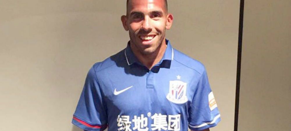 Carlos Tevez Boca Juniors China Shanghai Shenhua