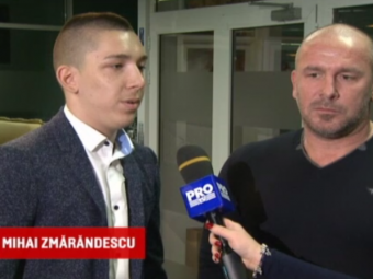
	Pe urmele tatalui. Fiul lui Zmarandescu si-a intrecut deja tatal la inaltime si s-a apucat de box si MMA
