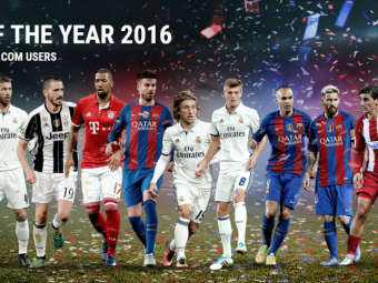 
	UEFA a anuntat ECHIPA ANULUI 2016. Cum arata 11-le perfect ales de fanii din intreaga lume
