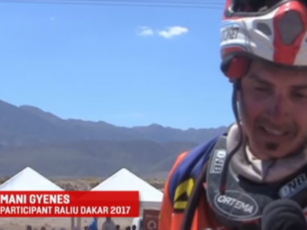 
	Gyenes a avut parte de cea mai infernala etapa din Dakar: a pilotat 7 ore in conditii extrem de dificile
