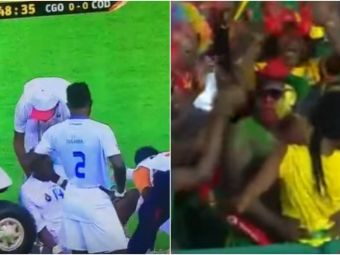 
	Faze geniale cum numai la Cupa Africii poti vedea: un jucator a fost lovit pe targa, un golazo si un dans bizar al fanilor :)
