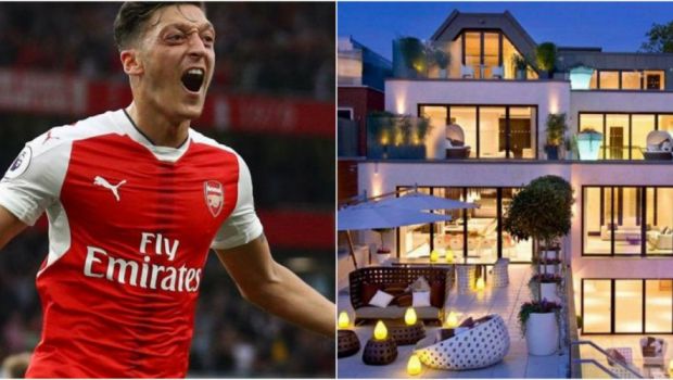 
	Ozil s-a mutat intr-o locuinta incredibila de 35 de milioane de euro. Cum arata casa din Londra a mijlocasului
