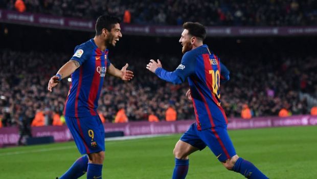 
	Messi si Suarez sunt aproape de a intra in istorie! O singura data s-a mai intamplat asa ceva in fotbal
