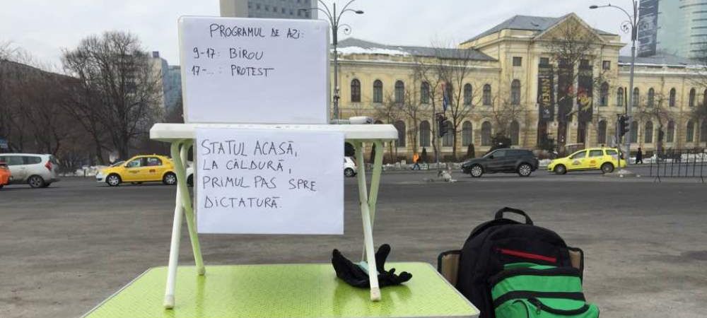 Andrei Rosu proteste