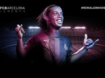Momentul asteptat de toti catalanii! Ronaldinho a REVENIT la Barcelona! Anuntul oficial