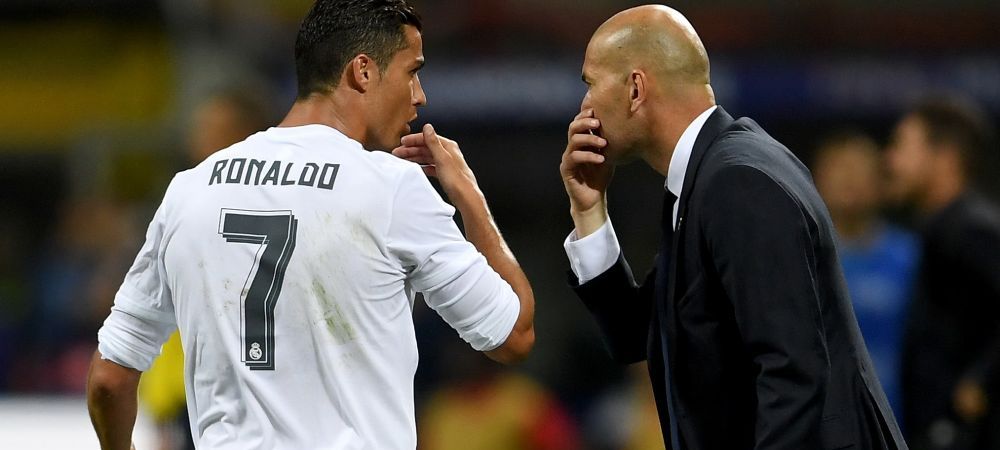 Real Madrid Cristiano Ronaldo la liga Spania Zinedine Zidane