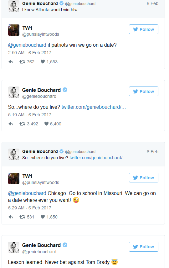 Asa pariaza un barbat adevarat! Un fan de pe Twitter a castigat un pariu cu Bouchard si acum o asteapta acasa :)_1
