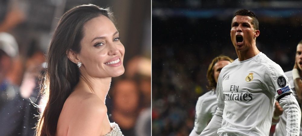 Cristiano Ronaldo Angelina Jolie