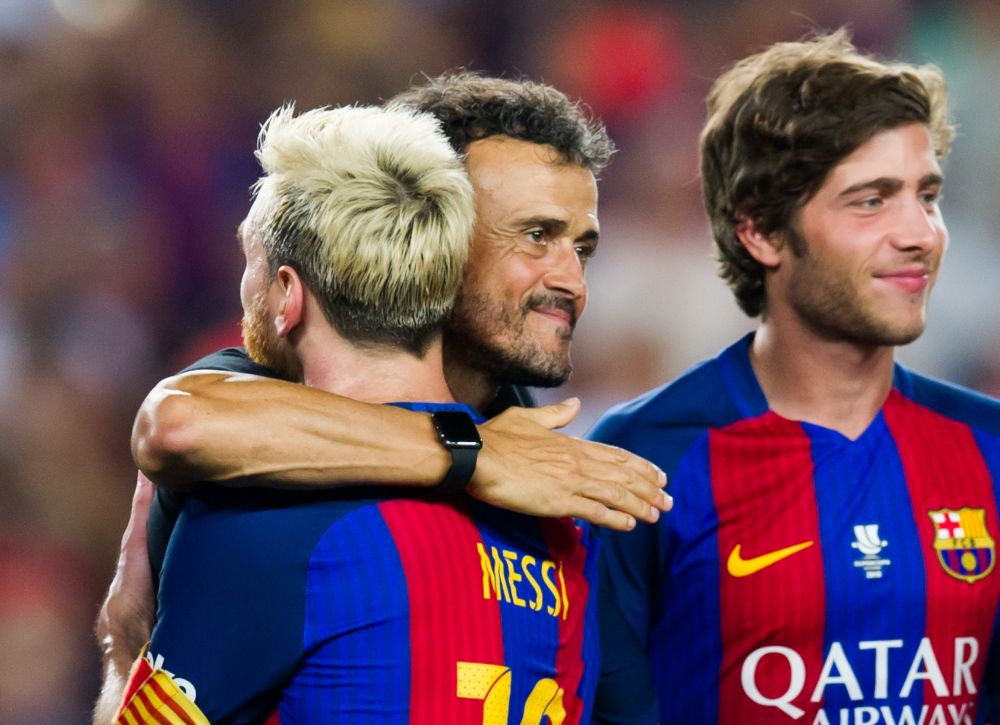 Fotografia care tradeaza relatiile reci de la Barca? Cum a reactionat Luis Enrique la golul lui Messi_1
