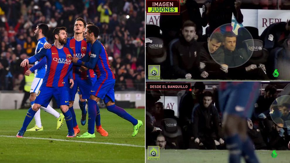 Fotografia care tradeaza relatiile reci de la Barca? Cum a reactionat Luis Enrique la golul lui Messi_2
