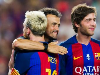 
	Fotografia care tradeaza relatiile reci de la Barca? Cum a reactionat Luis Enrique la golul lui Messi

