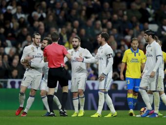 Gestul nebun al lui Bale pentru care a primit cartonas rosu! Real, salvata de Ronaldo in 3-3 cu Las Palmas