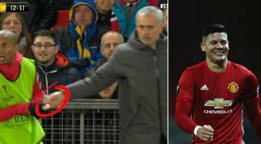 "Ia asta si da-i-o lui Rojo, ca e lesinat" :)) Faza rar intalnita pe teren, la United - Rostov. Cum a explicat Mourinho_1