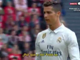 &quot;De ce pe mine? Mai da-te...&quot; VIDEO. Momentul in care Cristiano Ronaldo il INJURA pe Zidane. Ce s-a intamplat