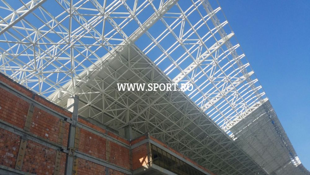 FOTO EXCLUSIV | "In doua luni ar putea fi gata". Cum arata unul dintre noile stadioane moderne ale Romaniei_1