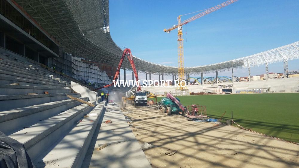 FOTO EXCLUSIV | "In doua luni ar putea fi gata". Cum arata unul dintre noile stadioane moderne ale Romaniei_2