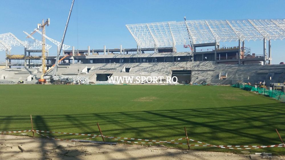 FOTO EXCLUSIV | "In doua luni ar putea fi gata". Cum arata unul dintre noile stadioane moderne ale Romaniei_3