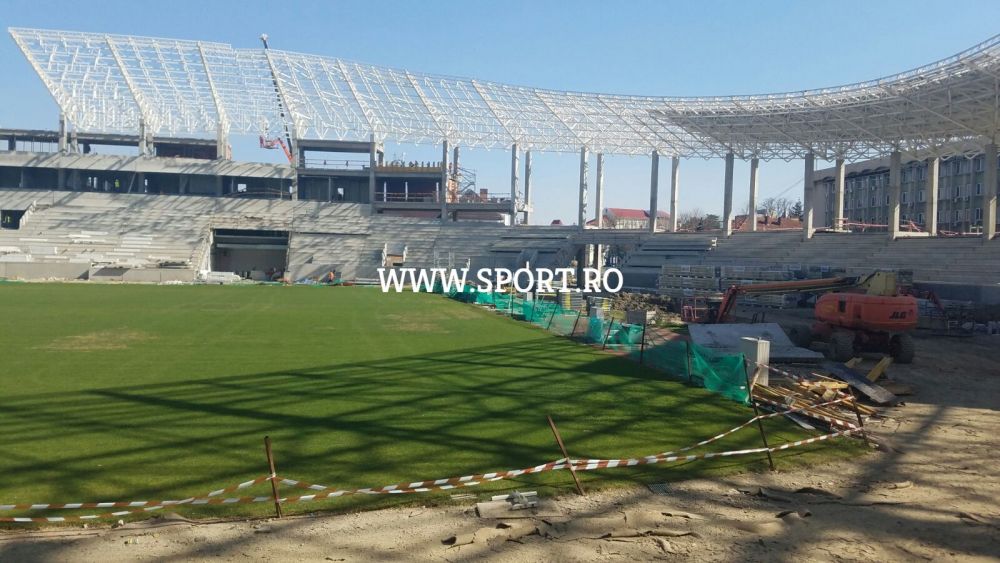 FOTO EXCLUSIV | "In doua luni ar putea fi gata". Cum arata unul dintre noile stadioane moderne ale Romaniei_4