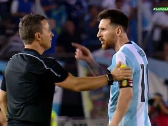 
	Faza care a trecut neobservata la ultimul meci al lui Messi: argentinianul si-a iesit din minti in fata arbitrului si a zis cuvinte grele
