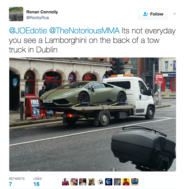 McGregor a aflat de pe INTERNET ca i-a fost ridicata masina de 200.000 de euro! Imagine dureroasa! FOTO_3