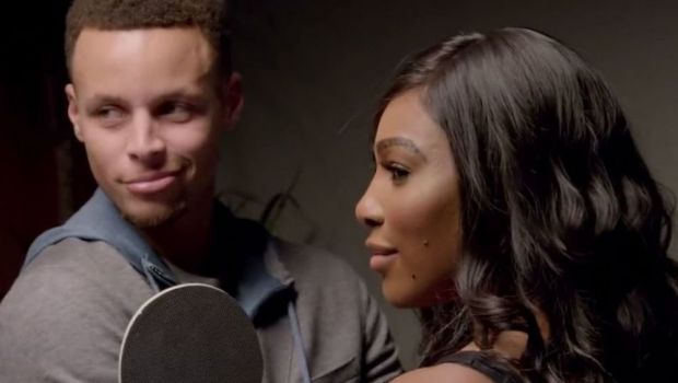 
	VIDEO Ce se intampla in 50 de secunde, cand Serena Williams si Stephen Curry sunt inchisi intr-o camera 

