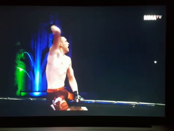 Debut INCREDIBIL pentru fiul de 17 ani al lui Zmarandescu in MMA! Victorie ZDROBITOARE in 17 secunde! VIDEO