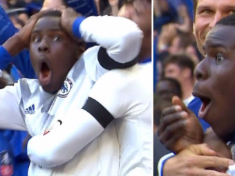 
	Asa a reactionat Zouma la golul lui Matic, care a dus-o pe Chelsea in finala Cupei ;) Gol antologic al sarbului: VIDEO
