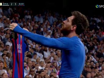
	&iexcl;&iexcl;&iexcl;Messi de mi vida!!! Presa catalana exulta dupa finalul absolut uluitor de pe Bernabeu. Ce scrie si Marca
