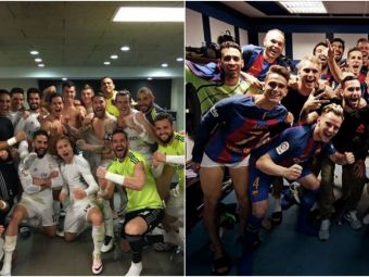 
	Ce diferenta! Cum a aratat fotografia de grup a jucatorilor Barcei, dupa victoria de pe Bernabeu: Messi, greu de reperat
