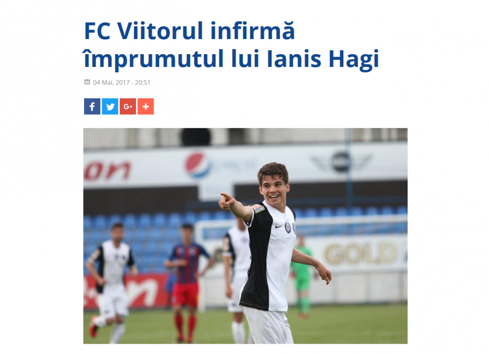 BIJUTERIE pentru Champions League? Ianis Hagi se poate INTOARCE in Romania_2