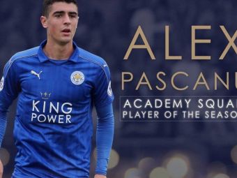 
	Un roman, jucatorul ANULUI la Leicester! Urias: Alex Pascanu, cel mai bun fotbalist al academiei fostei campioane a Angliei
