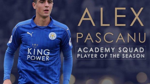 
	Un roman, jucatorul ANULUI la Leicester! Urias: Alex Pascanu, cel mai bun fotbalist al academiei fostei campioane a Angliei

