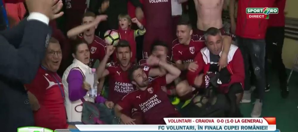 VIDEO: Voluntari 0-0 Craiova! ISTORIC: Voluntari joaca finala Cupei Romaniei! Acum 4 ani era in liga a 4-a! Voluntariul anunta ca isi depune DOSAR pentru a juca in Europa_3